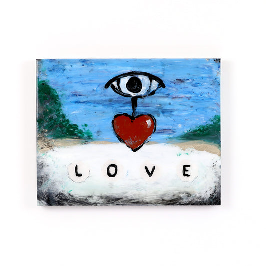 Eye Heart Love - 16 x 20