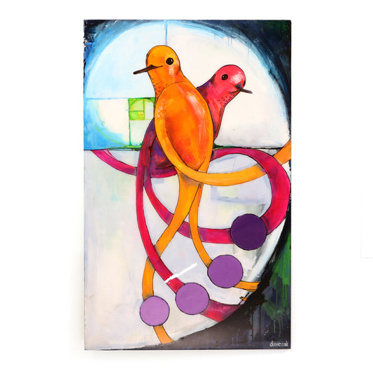 Love Birds - 34 x 55