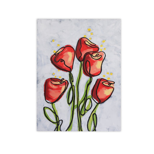 Aunt Emma's Roses - 24 x 36